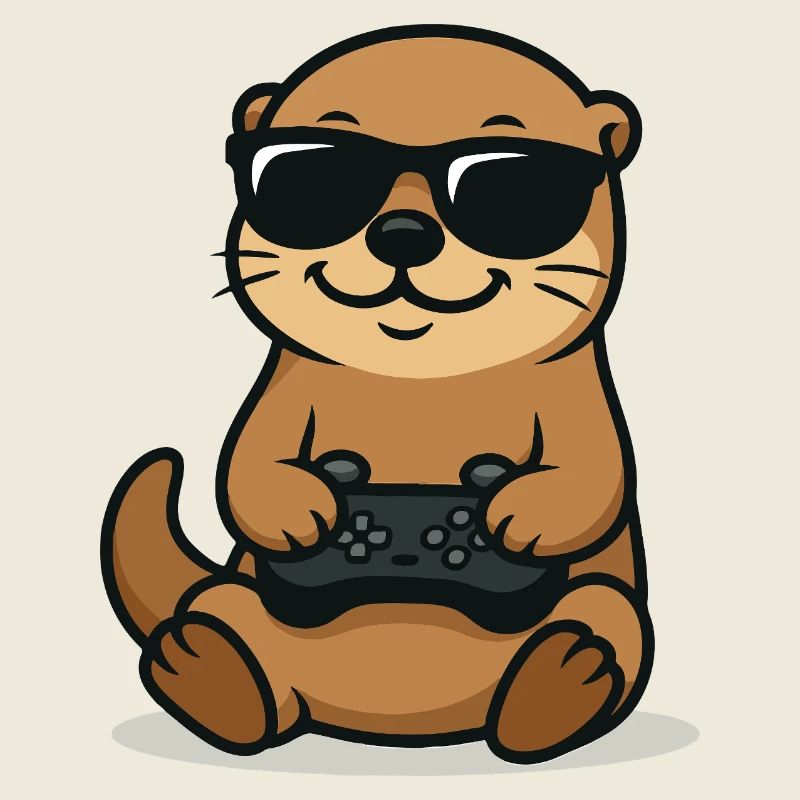 Gaming Otter Vibes