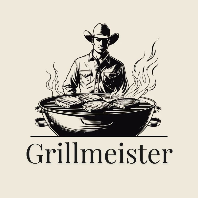 Western Grillmeister Illustration