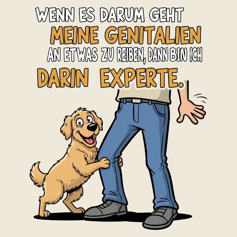 Reib-Experte Hund