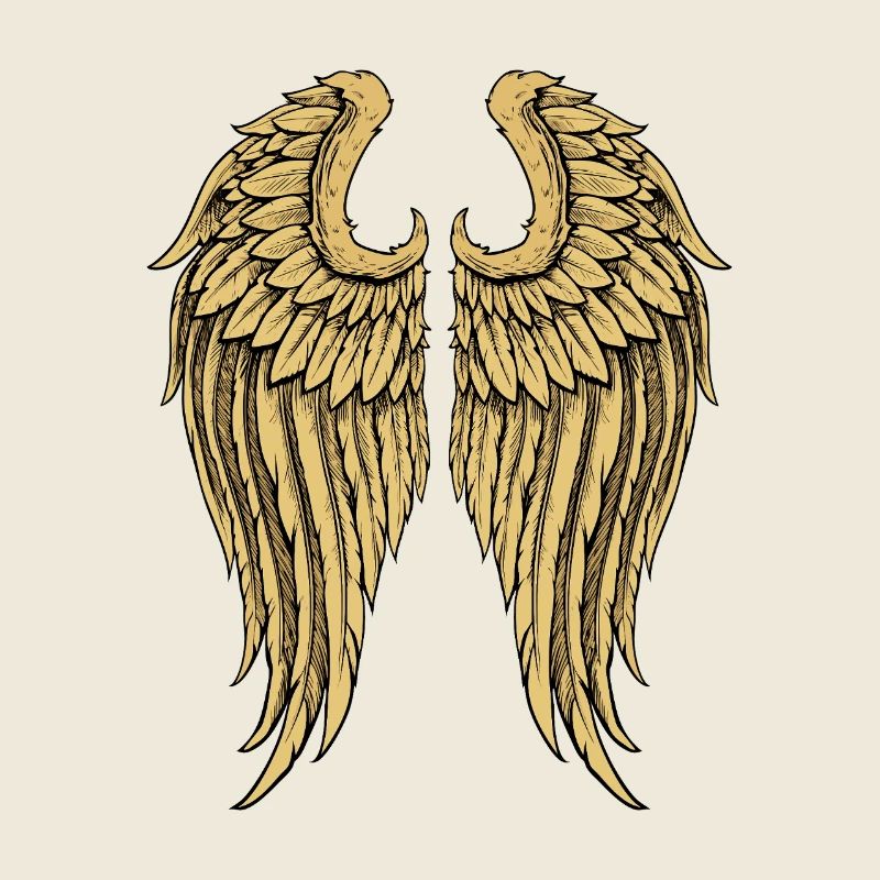 Ailes d’ange doré