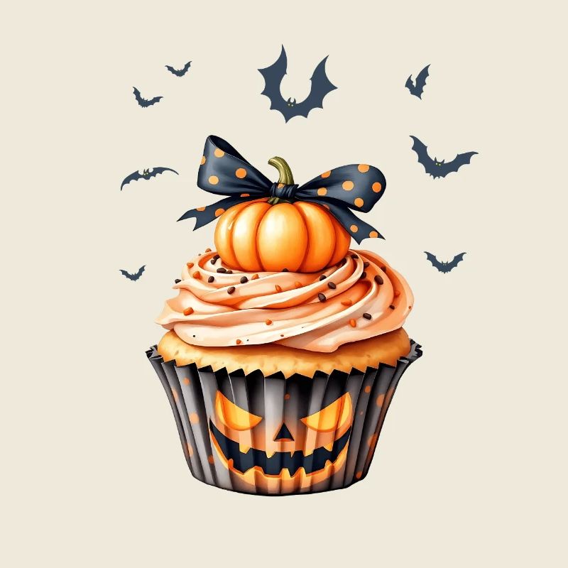 Halloween Cupcake Outfit Herbst