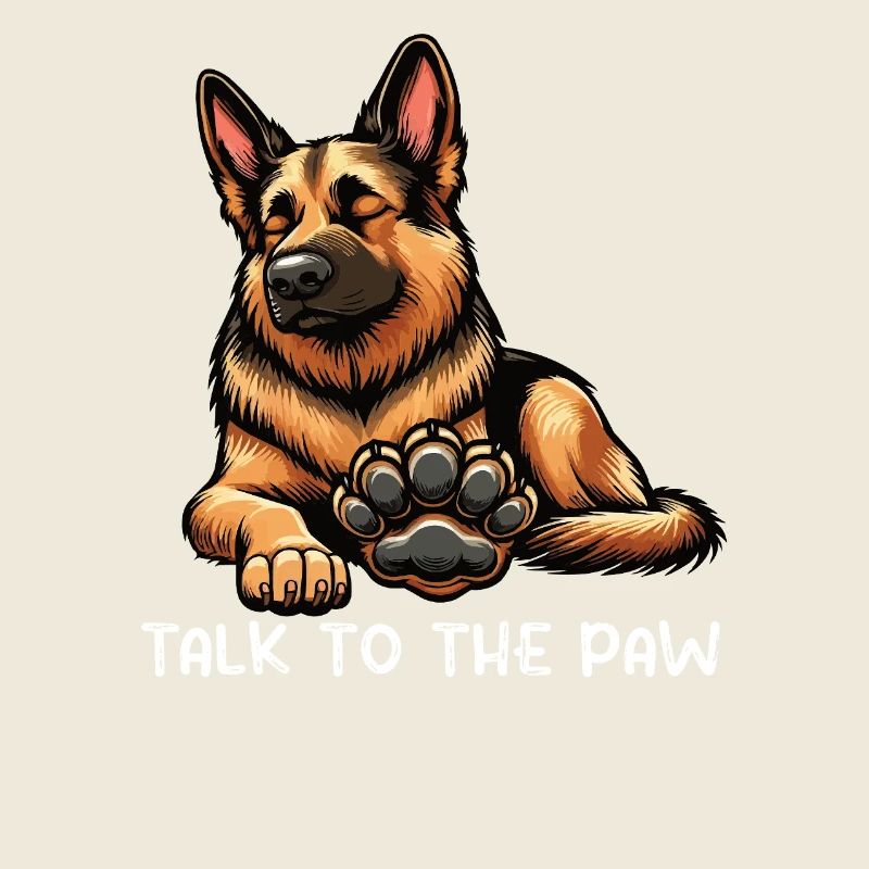 Talk to the Paw German Shepherd