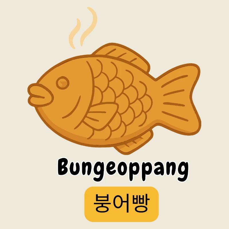 Bungeoppang 붕어빵 – Design de cuisine de rue coréenne