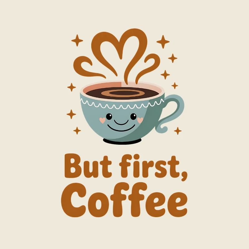 Erster Kaffee – süßer Herz-Latte