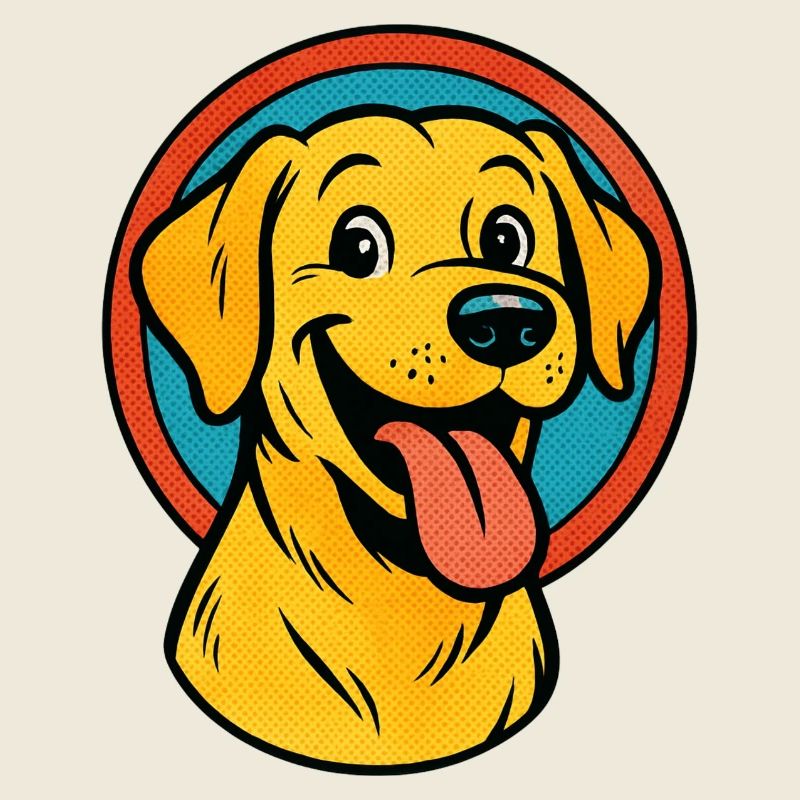 Labrador Retriever Pop Art