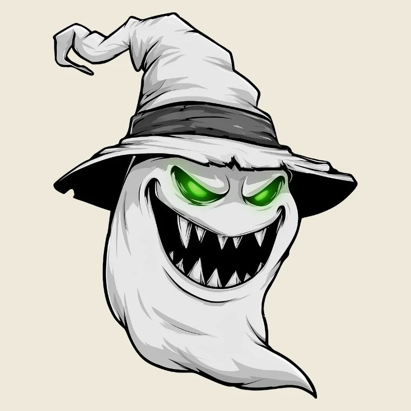 Geist, Gespenst, Halloween-Auftritt