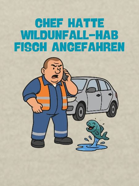 Wildunfall mit Fisch