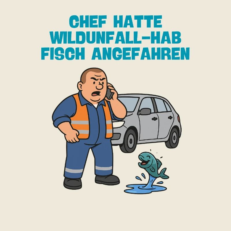 Wildlife accident with fish