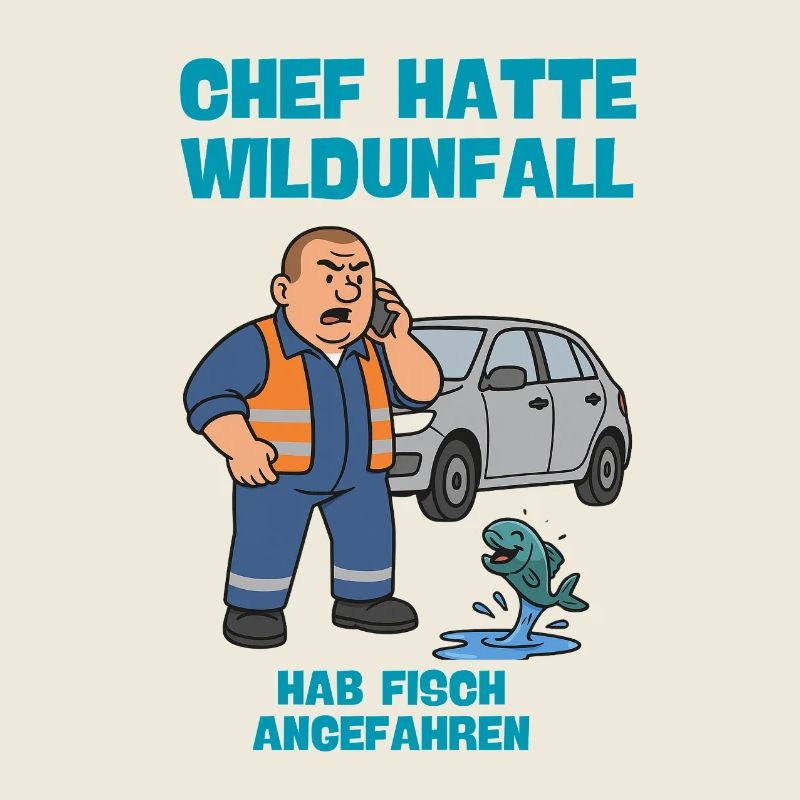 Chef Wildunfall mit Fisch 
