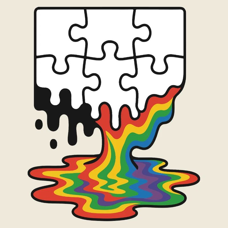 Rainbow Melt Puzzle Splash