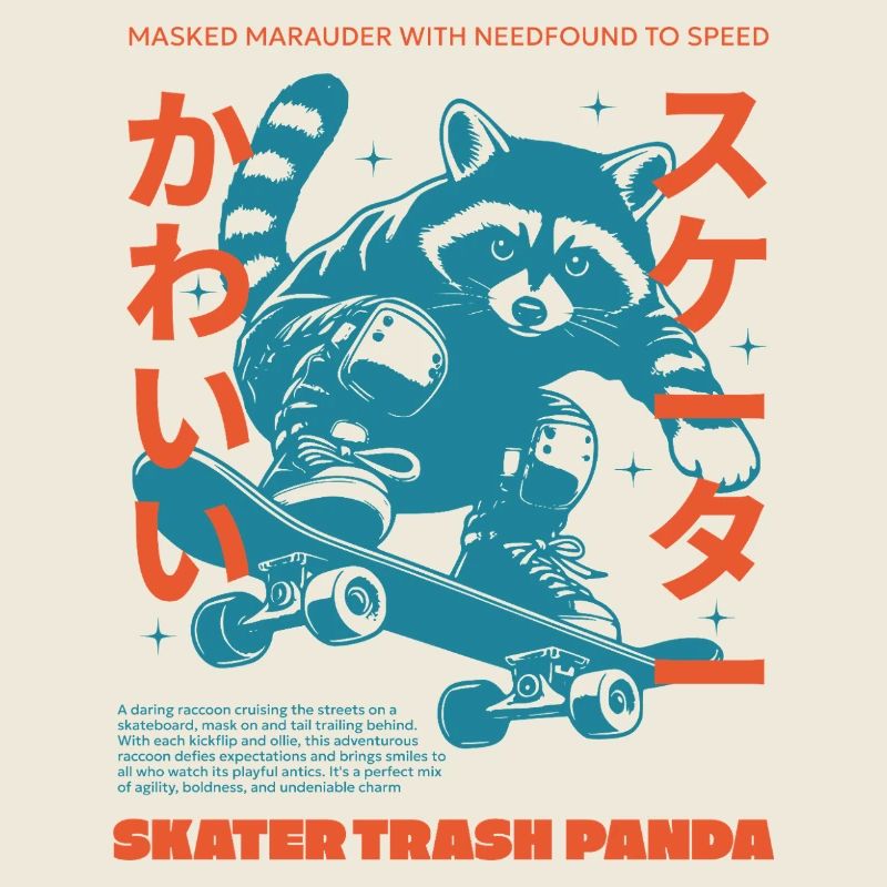 PATINEUR TRASH PANDA