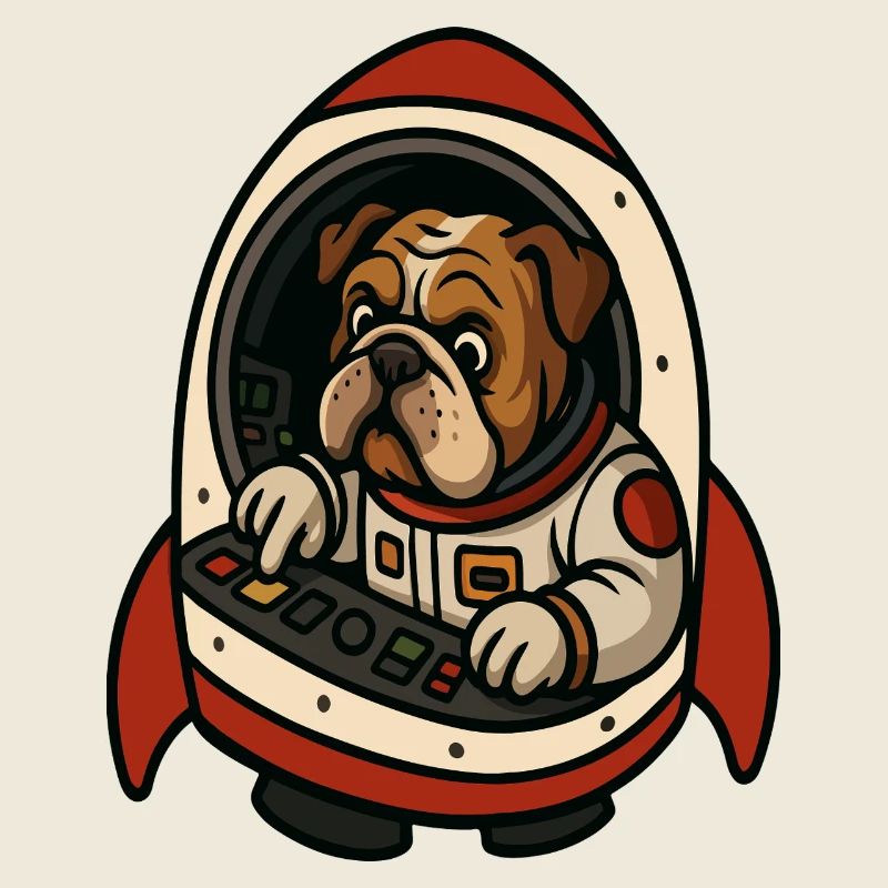 Bulldog Pilote de l’espace
