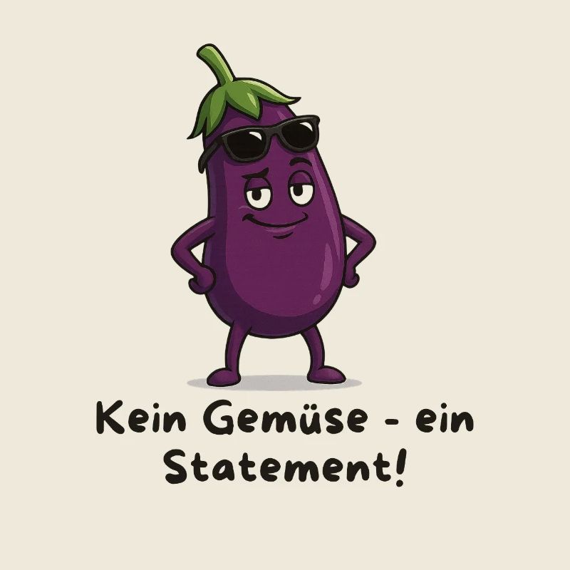 Aubergine avec style – sans déclaration de légume