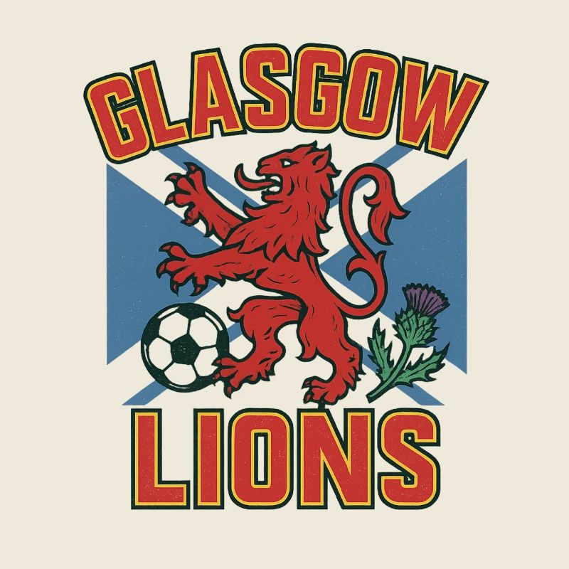 Écusson emblème des Glasgow Lions