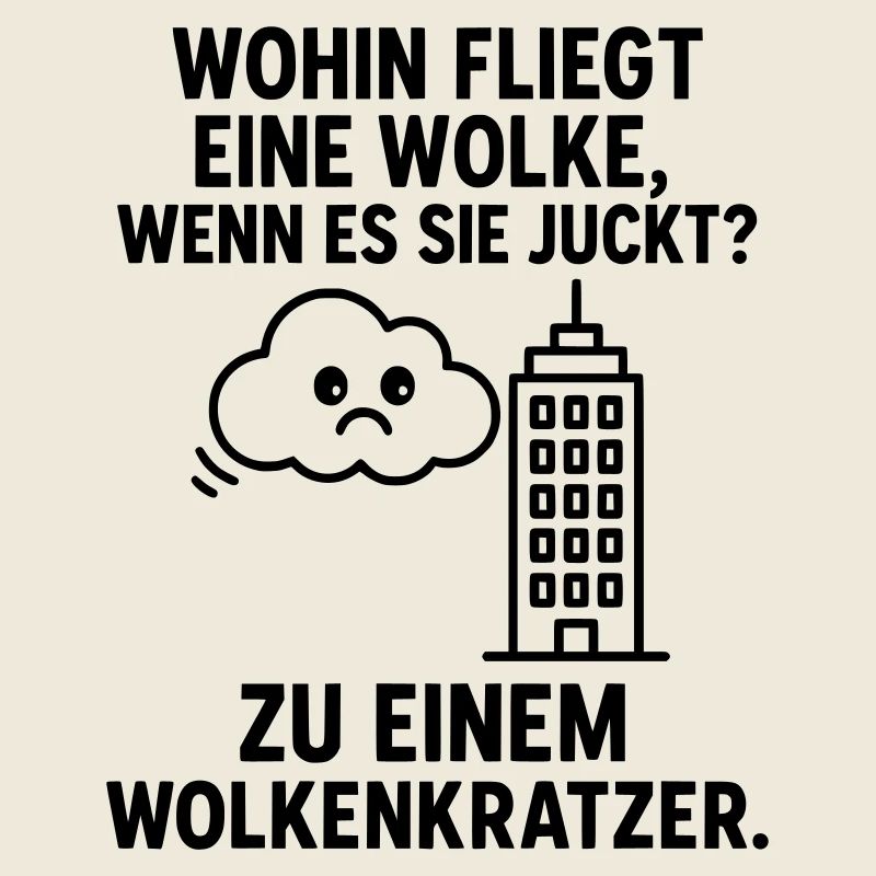 wolke kratzen kinderwitz
