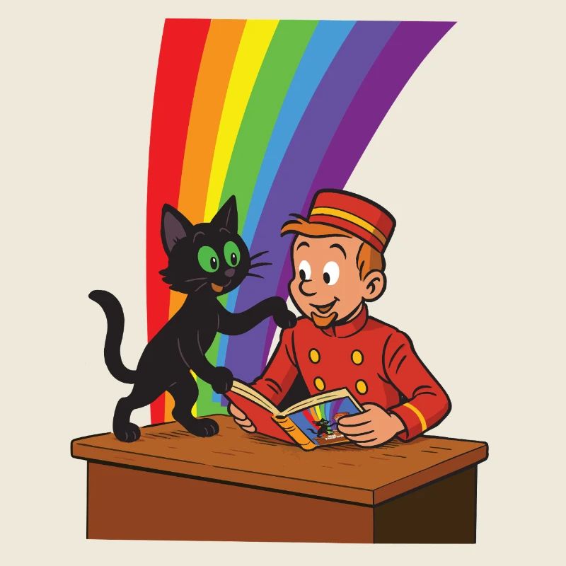 Franky & Meeko - reading