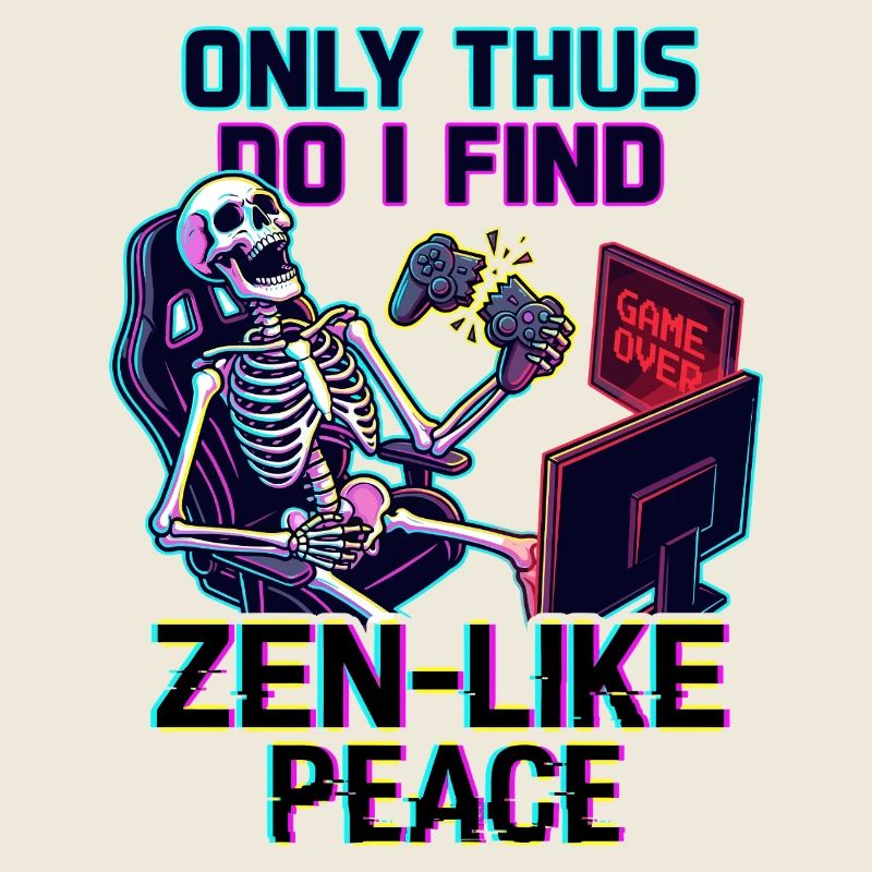 Gamer Rage Zen Peace
