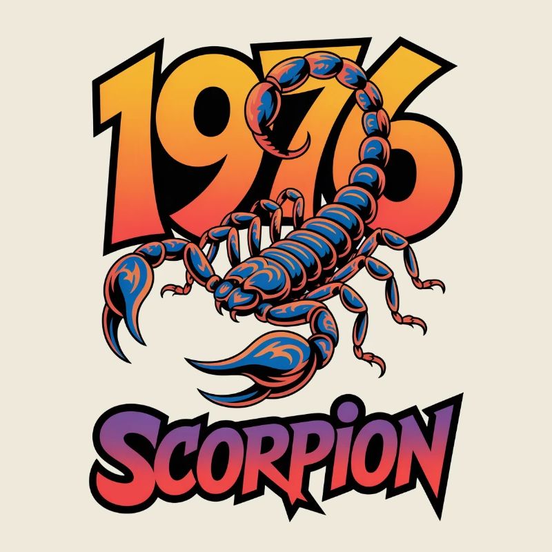 1976 Scorpion Retro Logo