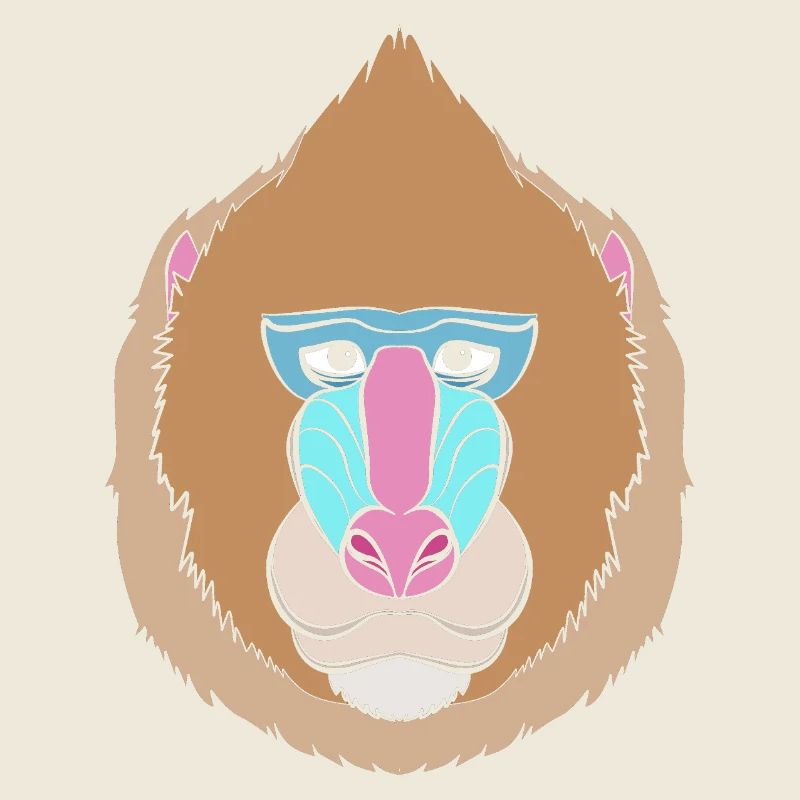 Baboon Pavian Primat Affe Affen