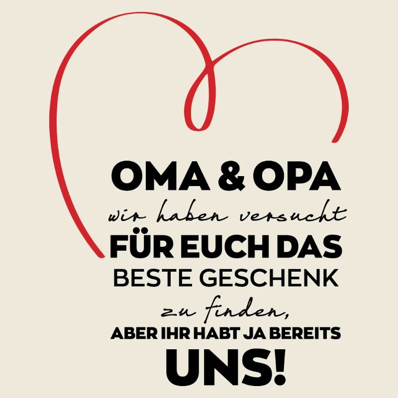 Oma Opa Großeltern lustiges Geschenk