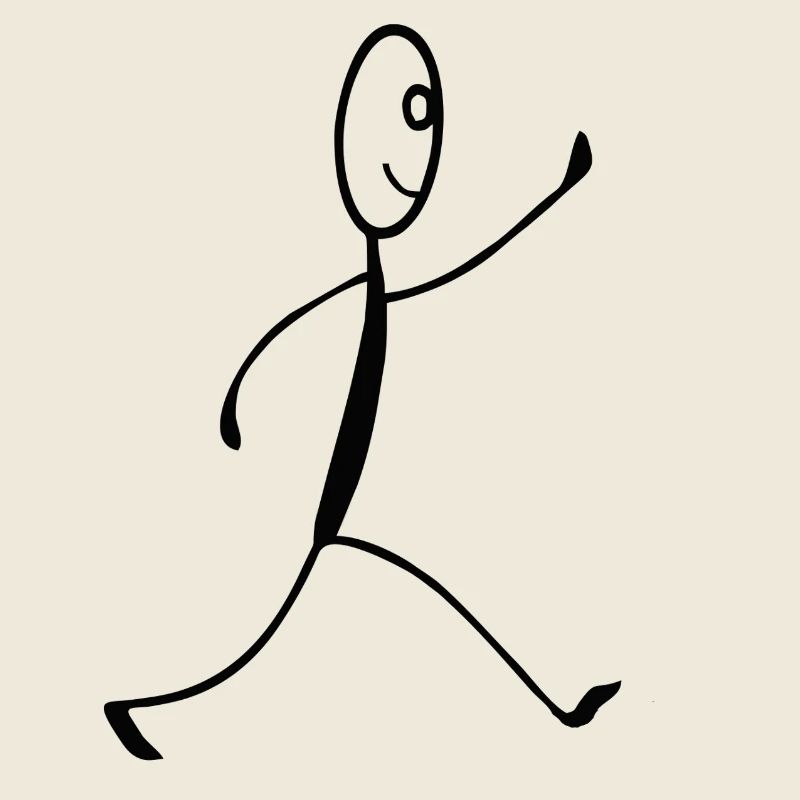 Figure en course