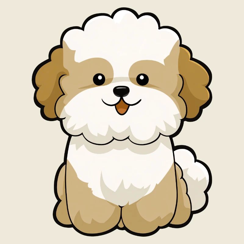 Mascotte Chibi Poodle Pal