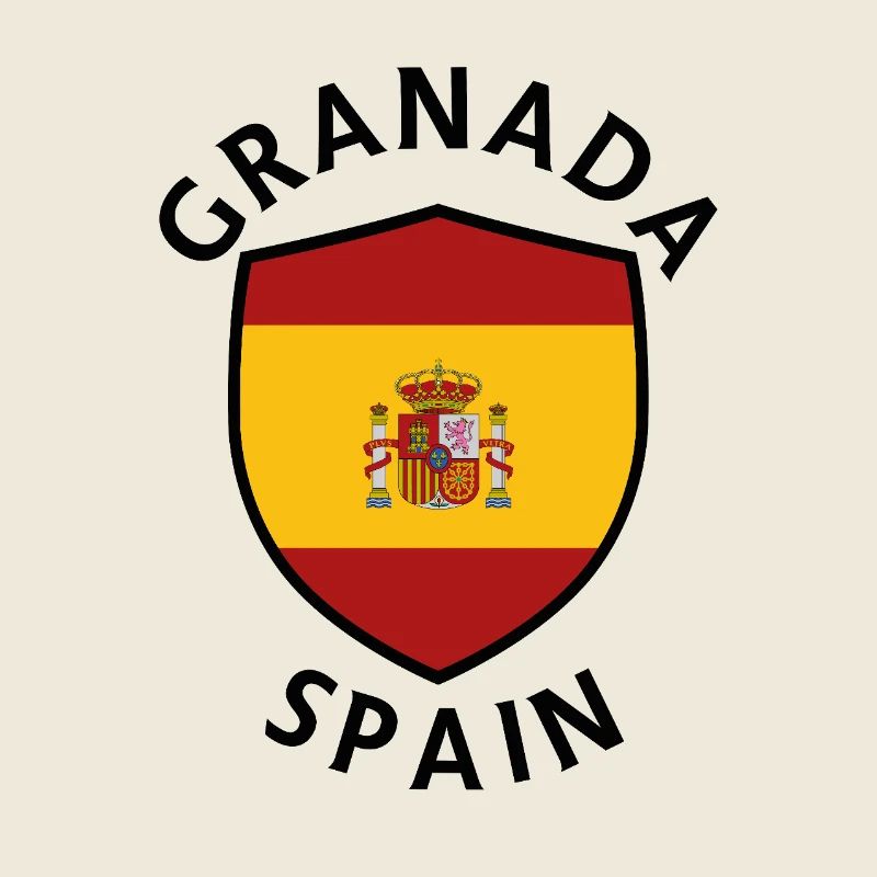 Granada-Spanien-Schild