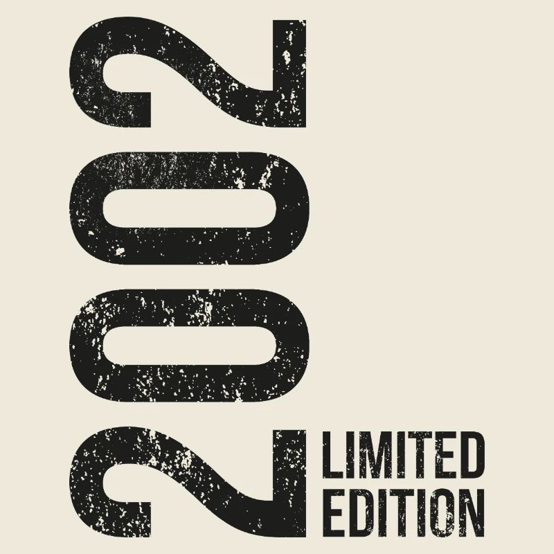 24th Birthday Man 24 Years Limited Edition 2002