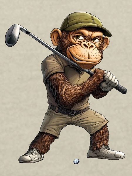 Monkey Golf / Golfeur Monkey