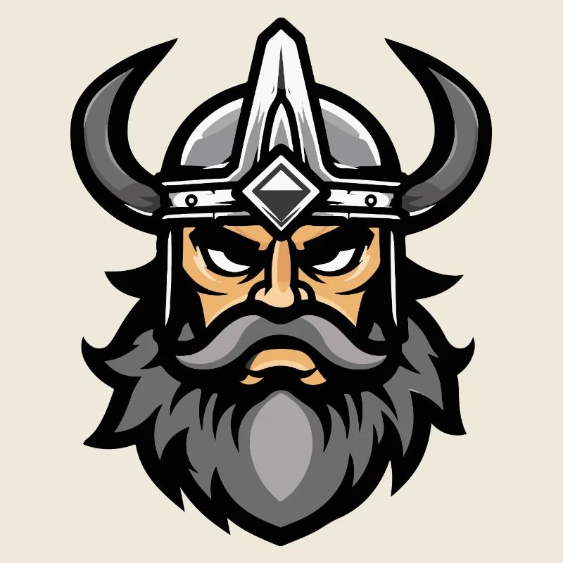 Wikinger Kopf Valhalla