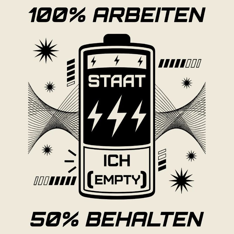 100% Arbeiten 50% Behalten