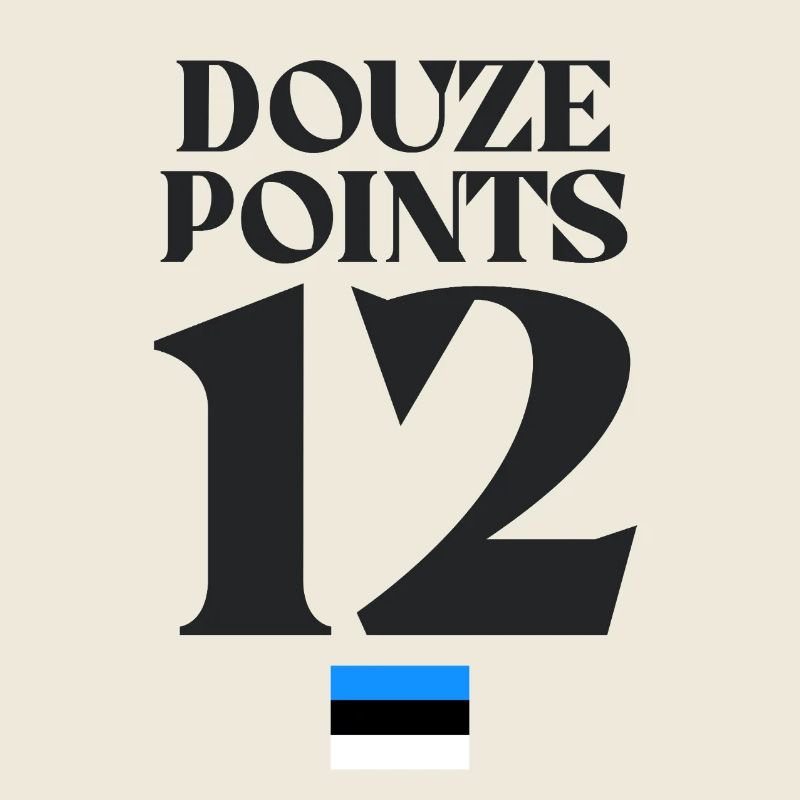 Douze points Eurovision Estonie