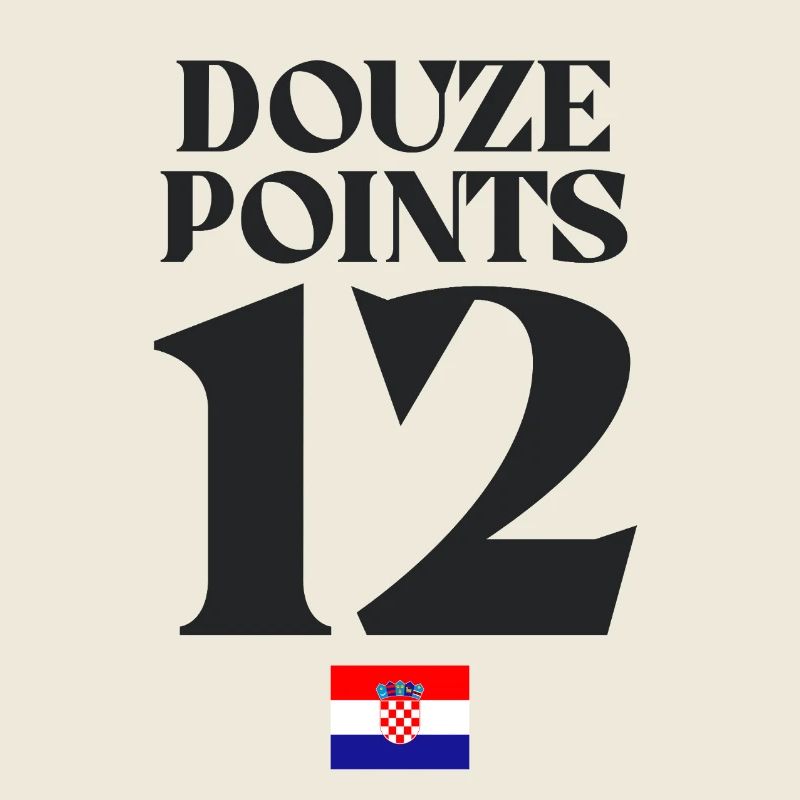 Douze Points 12 Eurovision Croatie