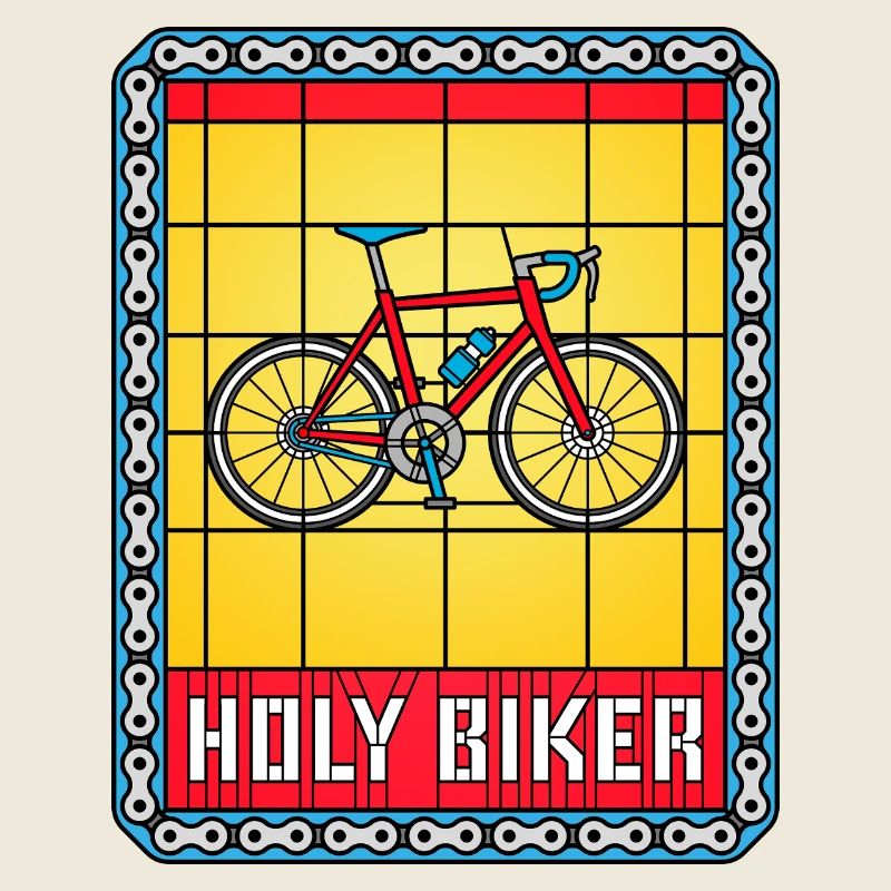 Bicycle Stained Glass