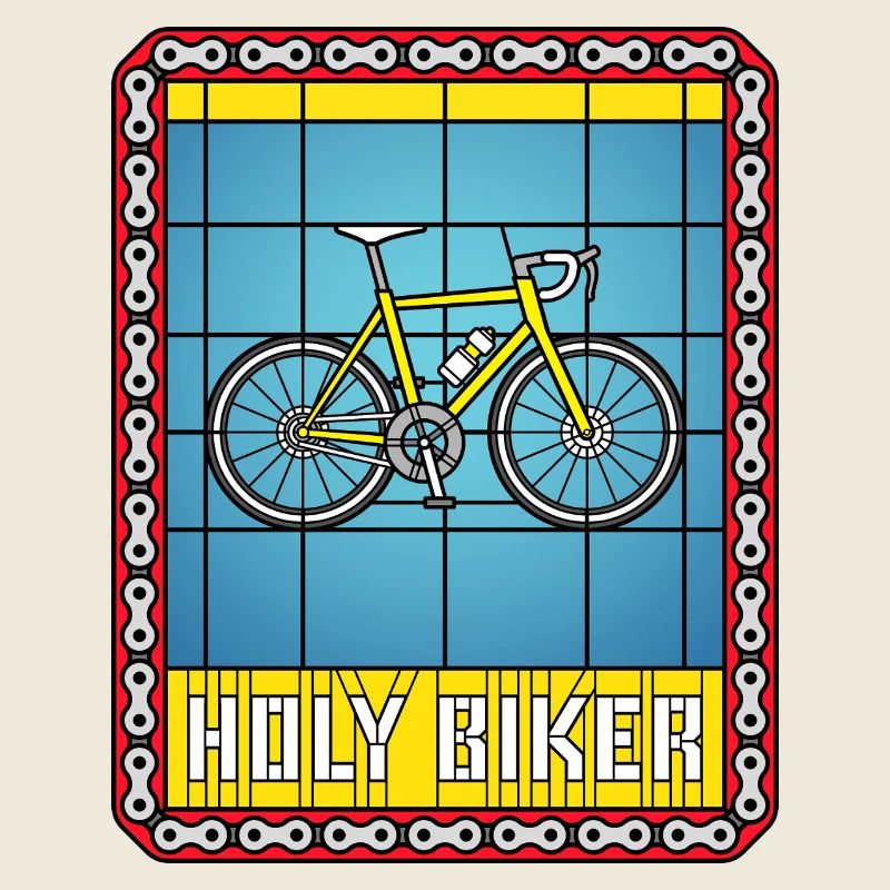 Bicycle Stained Glass