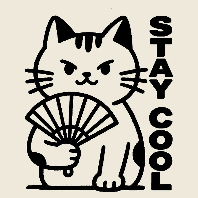 Katzenventilatorheizung ruhig