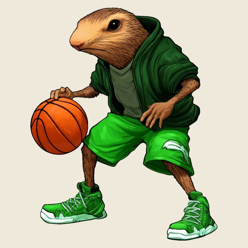 Mole Basketball Player