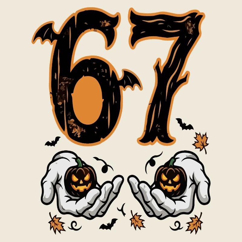 67 Écusson des Mains d’Halloween