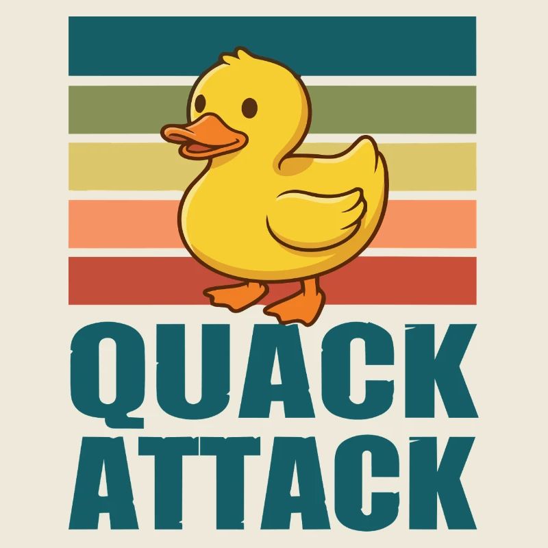 Quack-Angriffs-Ente