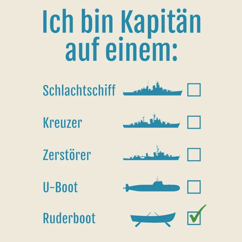 Capitaine sur un bateau à rames
