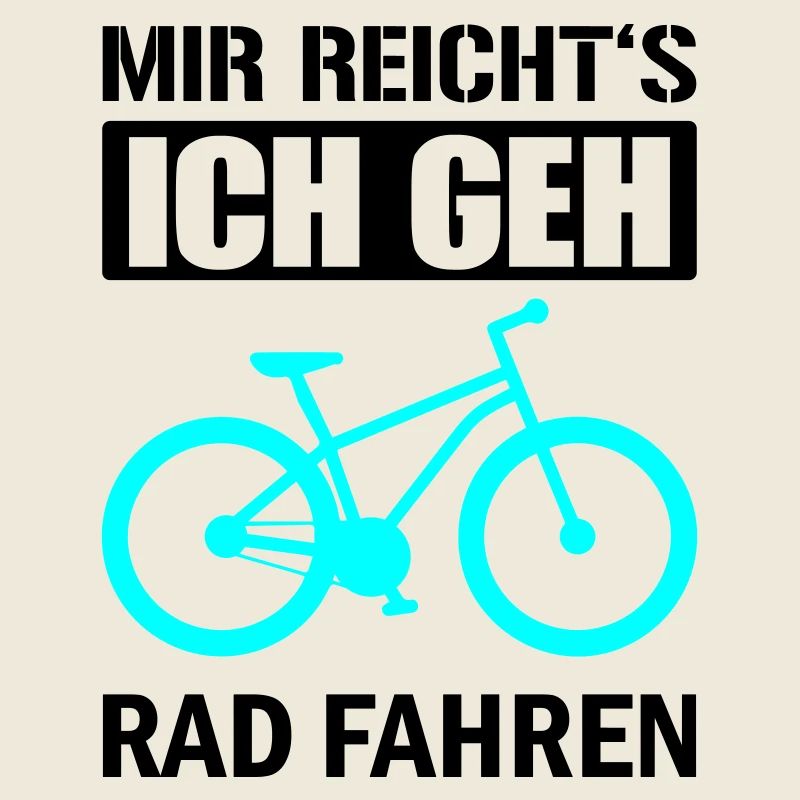 Cyanes Fahrrad Silhouette