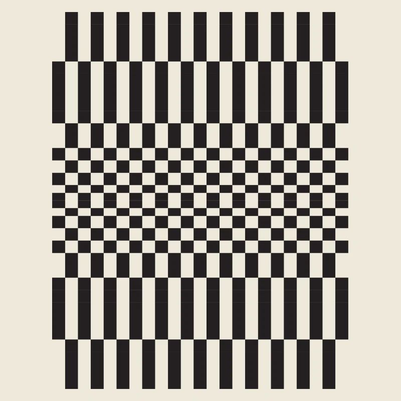 Geometric chessboard Grid Pattern