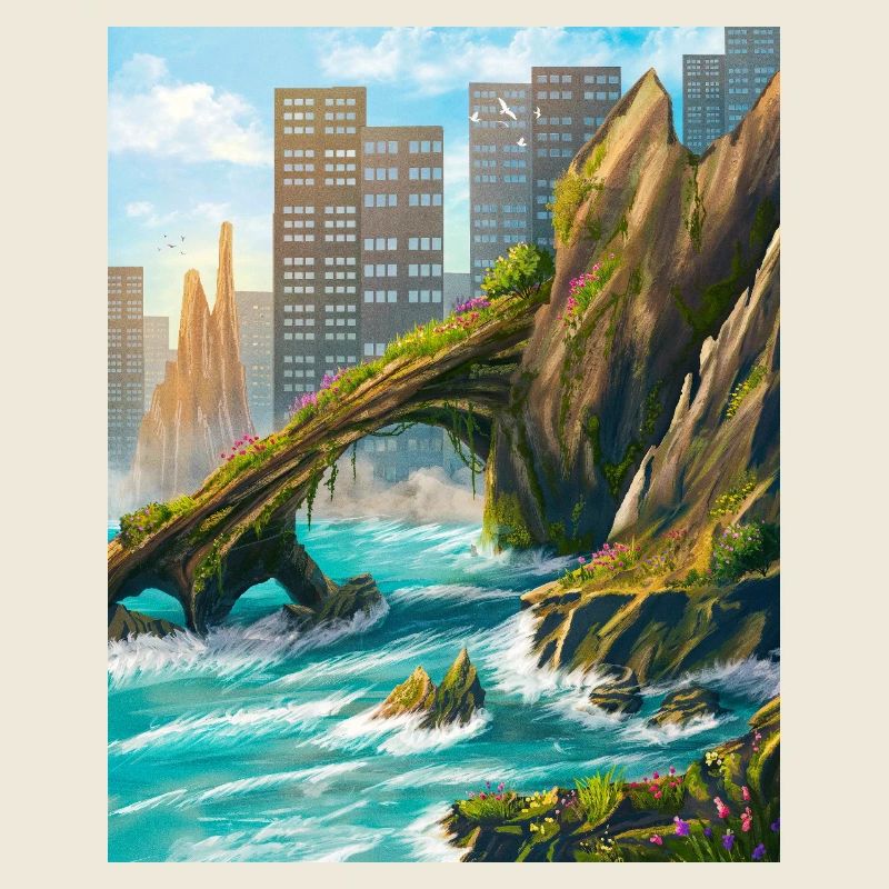 Rocky Arch and Urban Coast