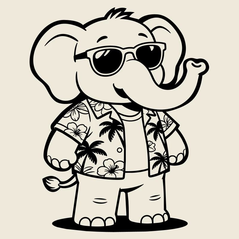 Vacances d’éléphants