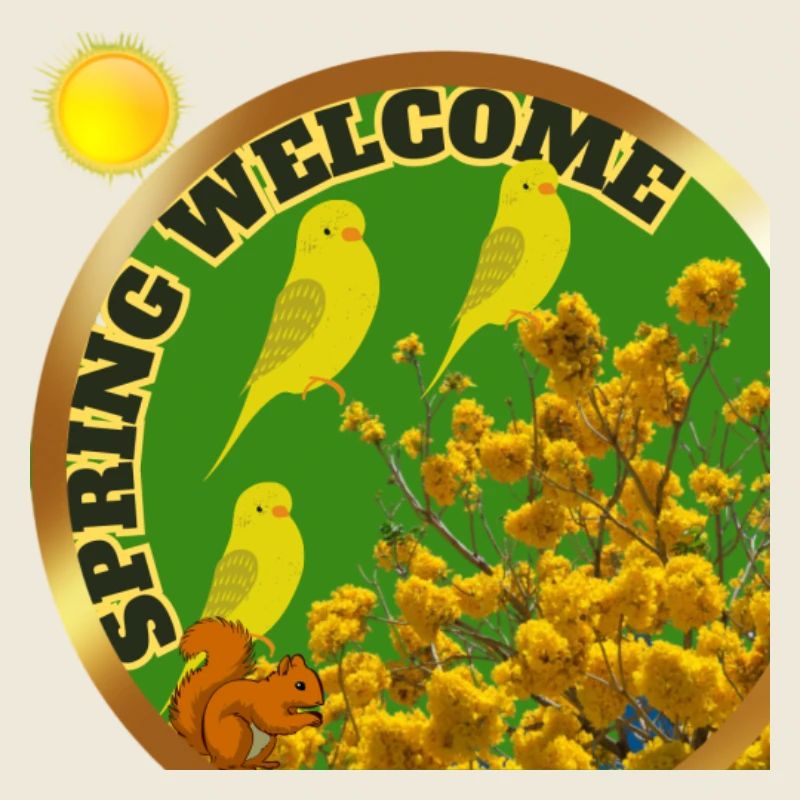 Spring welcome