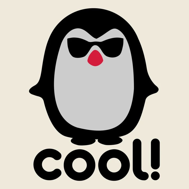 Cool pinguïn