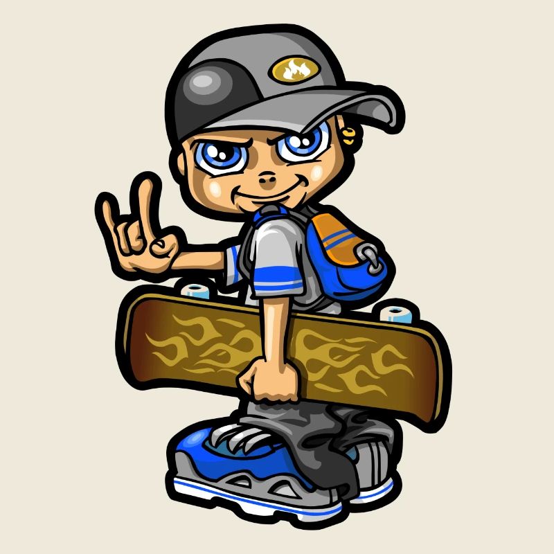 bboy and skate