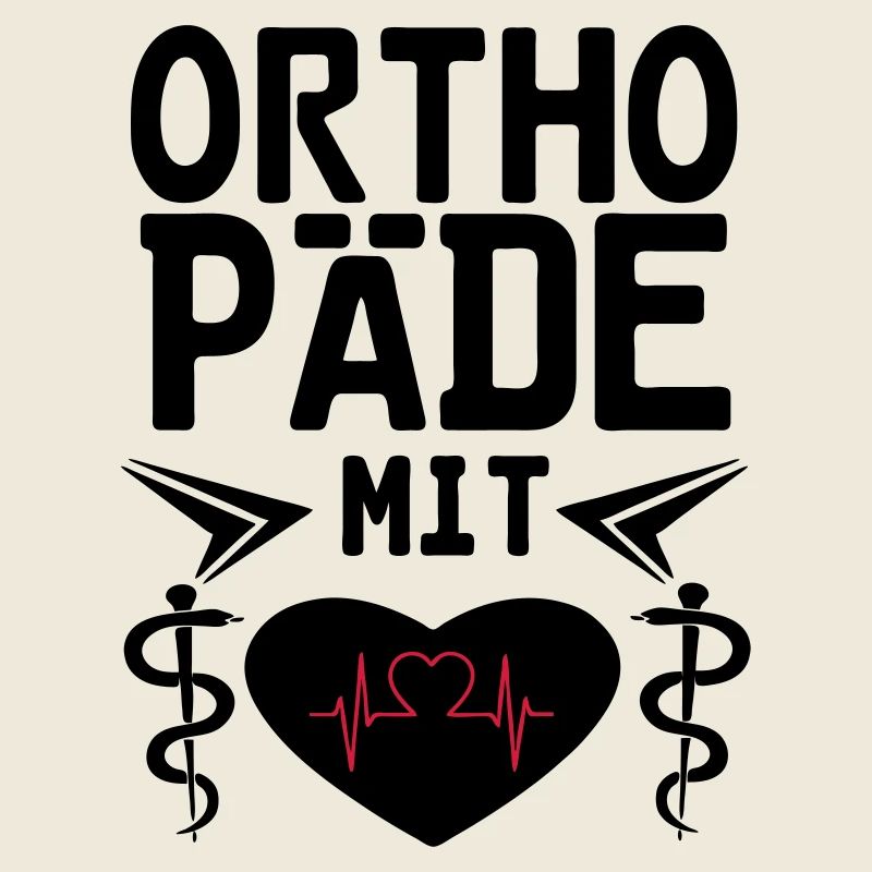 Orthopäde mit Herz Geschenk