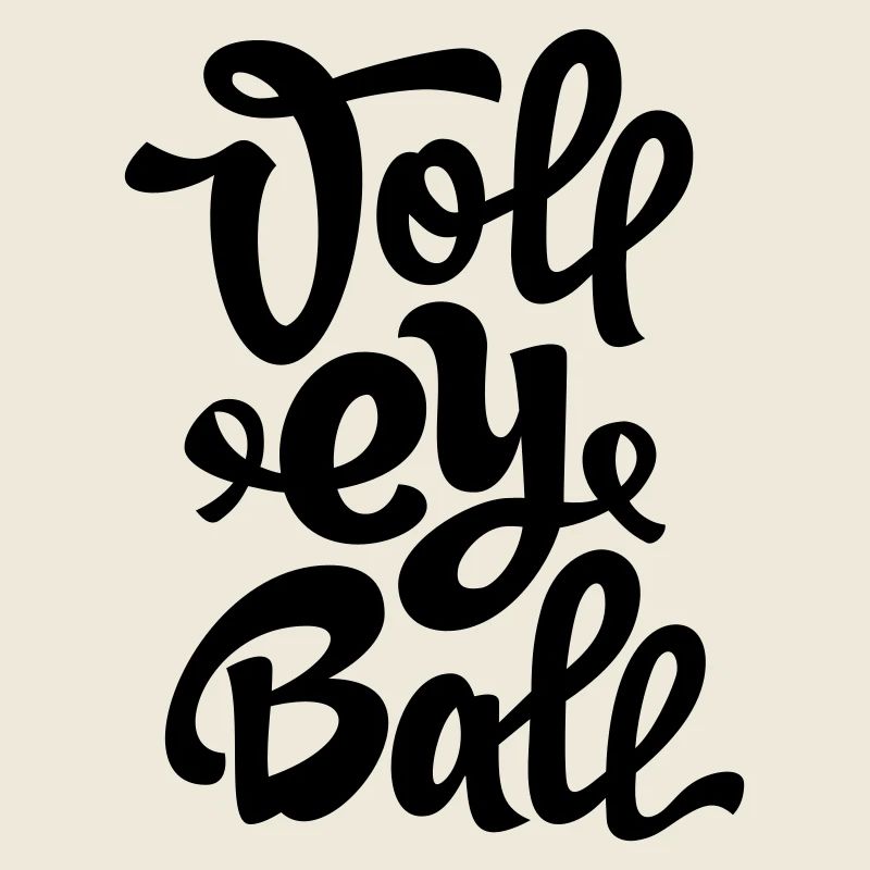 Abstrakter Farbexplosion Druckdesign Volleyball