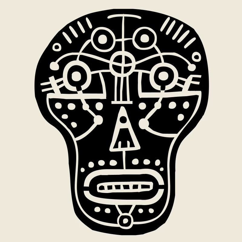 tête de mort t-shirt